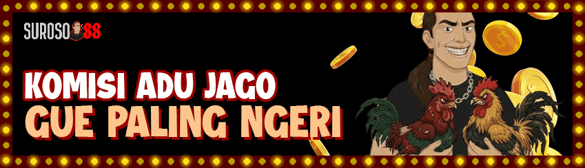 CASHBACK + KOMISI SABUNG AYAM